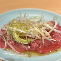 焼肉みゆき苑 - ◯ねぎ塩上タン¥1,318
                    …自家製の塩だれで味付けした薄切り牛タンにネギを乗せて。