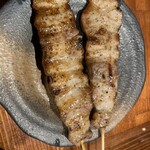 炭火焼鳥 蔵々 - 豚バラ