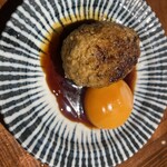 炭火焼鳥 蔵々 - 月見つくね