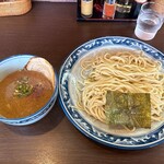 中華そば・つけそば　浜屋 - つけそば1000円の中盛30円　合計1030円税込