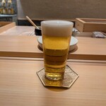 鮨 侑じ - アサヒスーパードライ中