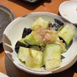 すし酒屋 ちゃりん - 水ナスのワサビ和え