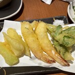 すし酒屋 ちゃりん - 天ぷら盛り合わせ