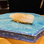 鮨shizuku 西天満 - キスの昆布締め