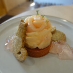 キッサ コス - 桃のタルト