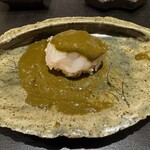 くろ﨑 - 白海老握り