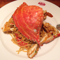 マーケットレストラン AGIO ルミネ横浜店 - カニのパスタ
