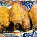 うま辛い！手羽中の赤スパイシー唐揚げ(5本)