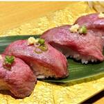 極み！石垣牛の炙り握り(4貫)