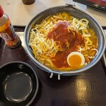 すき家 - 灼熱の焼きハンバーグカレー（並）