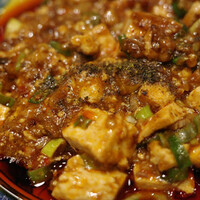 中華旬彩 森本 - 四川式麻婆豆腐セット