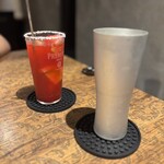 焼肉うしどし - 乾杯ドリンク　白州ハイボールとトマトハイ