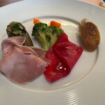 アルバロンガ - セットの前菜