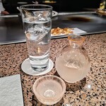 鉄板焼・愛宕 - 今日の日本酒