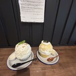 南アルプス八ヶ岳 天然氷のかき氷 ふわりひめ - 