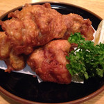 新料理 都留野 - チキン唐揚げ500円