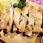 若鶏のもも塩焼き