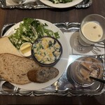 ブーランジュリー&カフェ グウ - モーニングセット