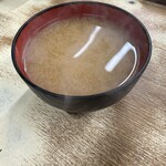 豊野丼 - 味噌汁