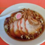 宝明楼 - チャーシューメン 750円(税込) 素朴ながら端正。