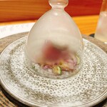 銀座 炎 田むら - 炭の香り閉じ込め