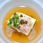 THE SUSHI TOKYO 旬 - とうもろこしの豆腐