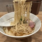 らぁめん鴇 - 手揉み麺