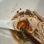 らぁめん鴇 - 半熟卵