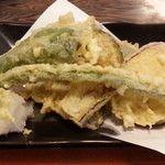 満留賀 平井店 - 野菜天