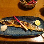 八雲 - サンマ塩焼き