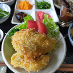 お休み処 茶話 あだち - メイン（ホッケフライ）