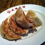 大阪王将 - 餃子の皮感