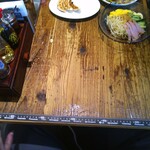 大阪王将 - 卓の幅サイズ