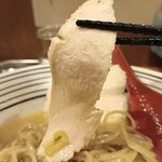 自家製麺 竜葵 - 鶏白湯そば(1100円)
