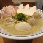 自家製麺 竜葵 - 鶏白湯そば(1100円)