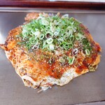 千富 - 料理写真:肉玉そば（700円）のイカ天トッピング（+150円）