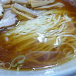 麺とスープ