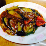 石狩亭 - 麻婆茄子（2014/09）