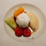 蒼洋軒 - 西崎ファーム 合鴨卵の大人のブリンアラモード