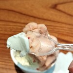 Studioすてら - プラムとチーズのを一緒にいただく