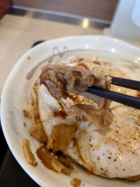 松屋 白河店 - 新白河（牛丼）の写真