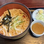 手打ちうどん・そば 子亀 - 冷汁うどん　650円