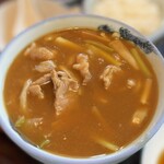 手打ちうどん・そば 子亀 - カレーうどん