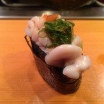 鮨処寿司大 - 白子軍艦(時価)