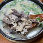 草原の料理 スヨリト - スヨリト(ラムのモツ煮込み)