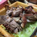 草原の料理 スヨリト - スヨリト(モモ肉焼き)