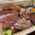 草原の料理 スヨリト - スヨリト(スペアリブ焼き)