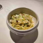 Spice & Dining KALA - ■Final Grain（最後の穀物）
      　月替わりの〆ご飯（関門蛸とセロリのカオパット）