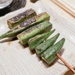 鳥しき - オクラ