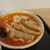紅虎小吃店 - 料理写真:海鮮入り麻辣湯（大辛）＋餃子３個